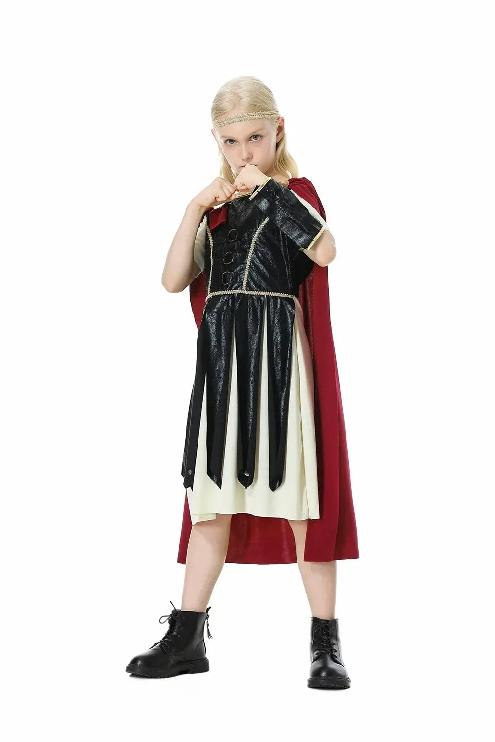 Halloween Medieval Roman Royal Knight Warrior Cloak Spartan Gladiator Costume Knight Julius Caesar Costumes - product image 10
