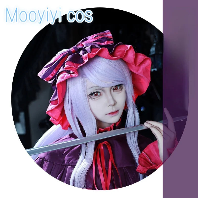 Shalltear Bloodfallen Costume Halloween Comic Customized Mooyiyi Cos - Costume / XL
