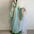 Women's New Chinese Hanfu Dress Ancient Traditional Hanfu bule Plus Size Costume - alternate view 5