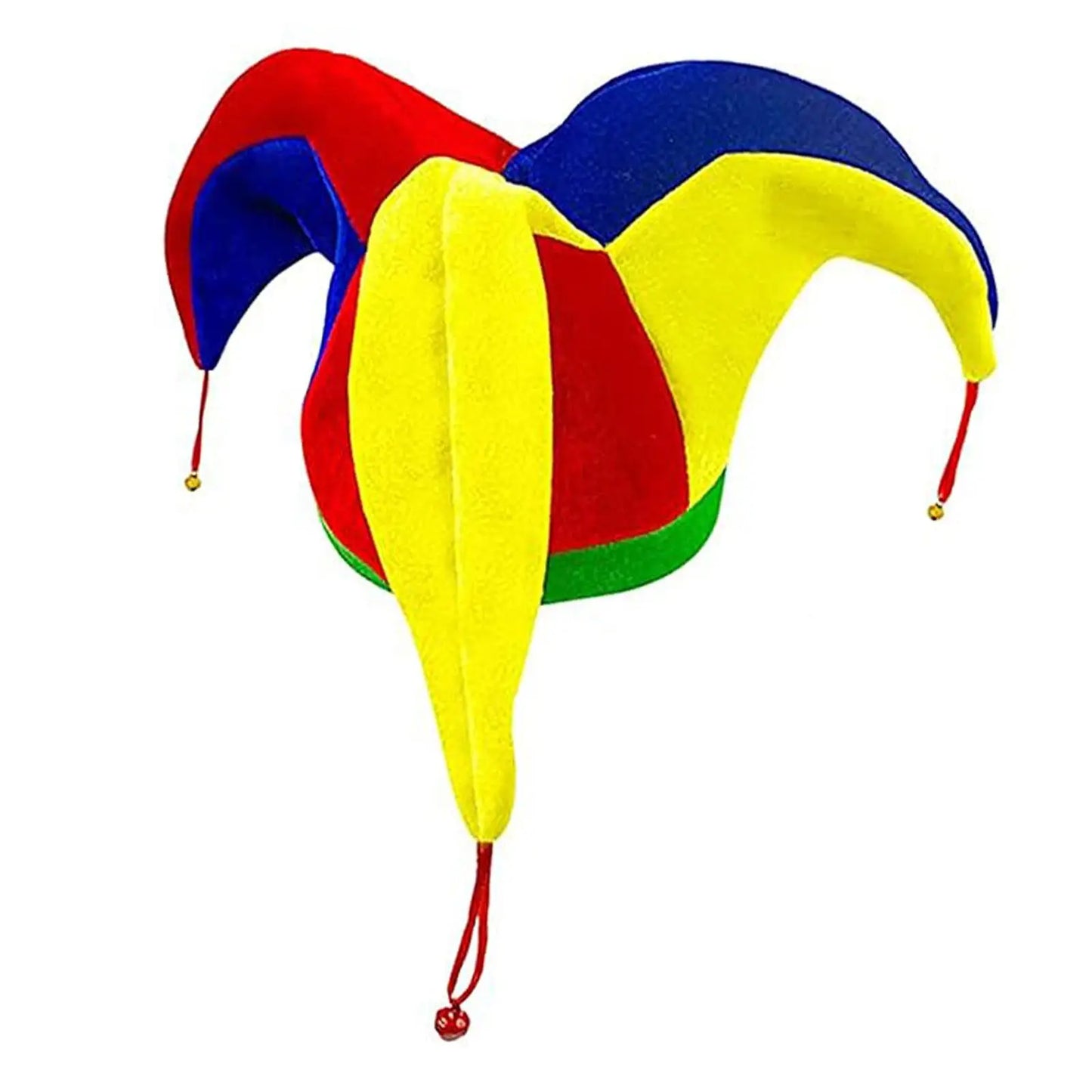Clown Hat Multicolor Funny Women Men Mardi Gras Party Hat for Halloween Masquerade Party Clown Costume Cosplay - product image 1