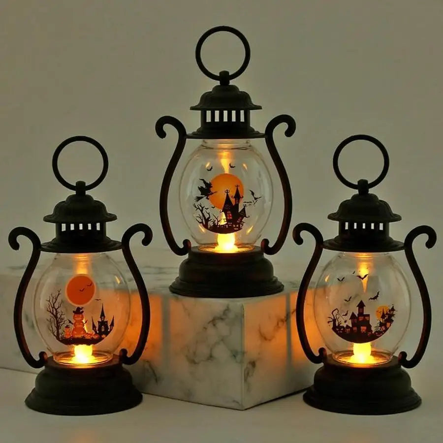 Halloween Decorations Retro KeroseneLamp Halloween Hanging Ornaments Small - product image 1