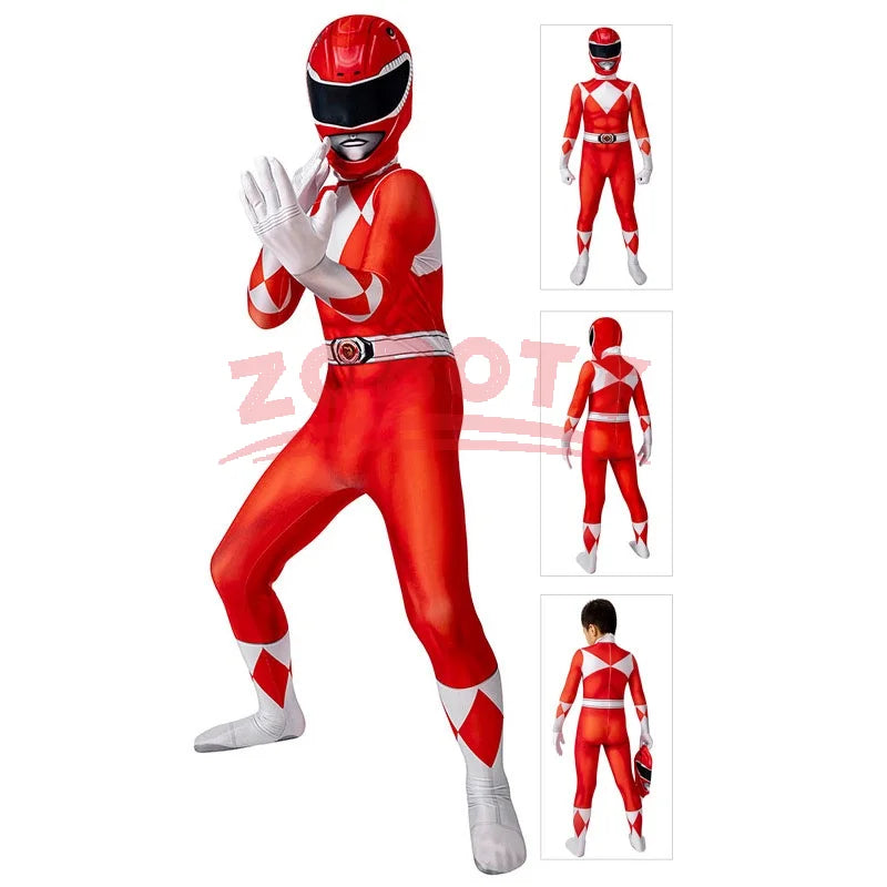 Adult Morpher Superhero Samurai Sentai Shinkenger Rangers Cosplay Fantasia Halloween Costume Mask Superhero - product image 1