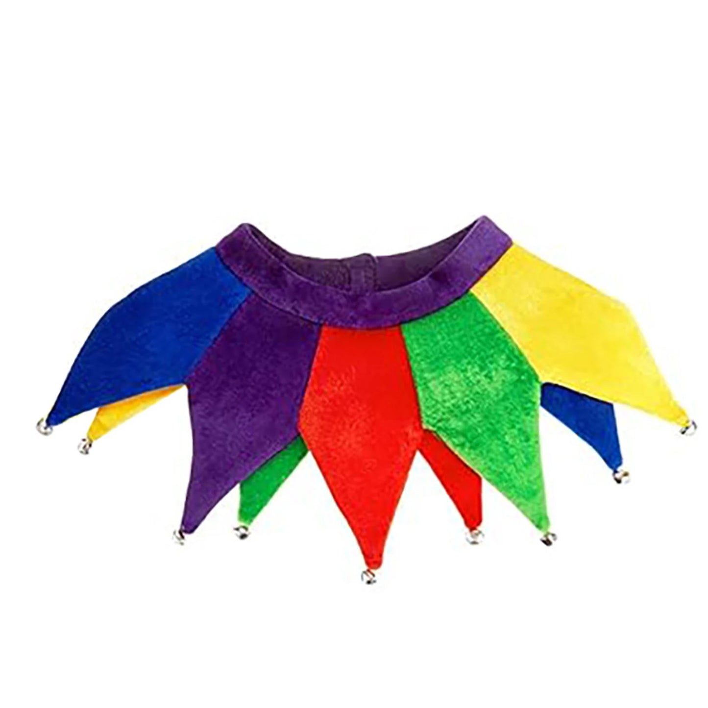 Halloween Costume Clown Hat Jester Collar Unisex Clown Hat Cap with Bells Costume - View 4