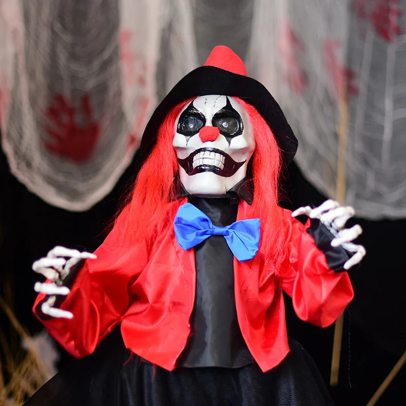 Motion-Activated Clown Halloween Animatronic - product image 3