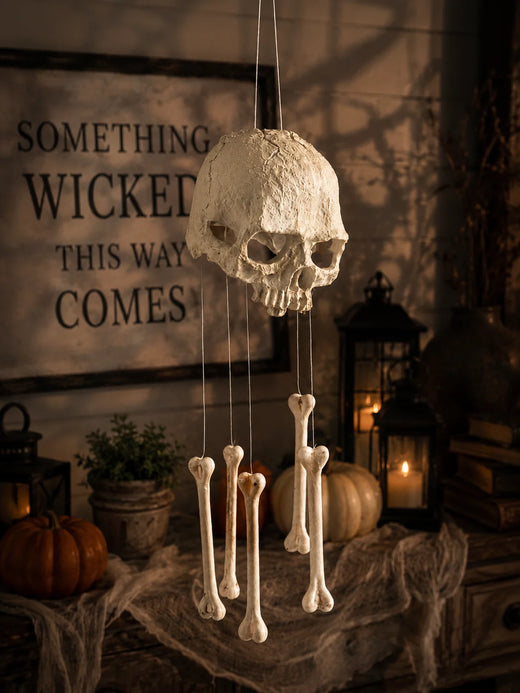 Skeleton Skull Halloween Wind Chime