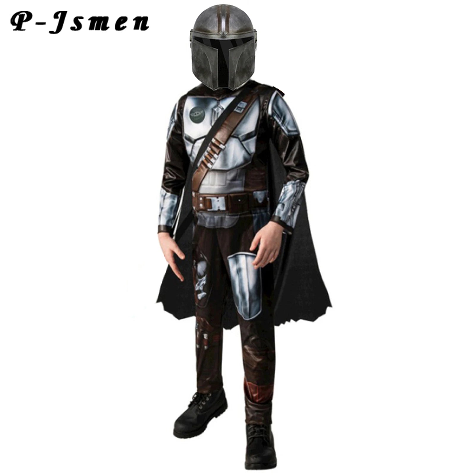 Kids' Mandalorian Bounty Hunter Costume - alternate view 2