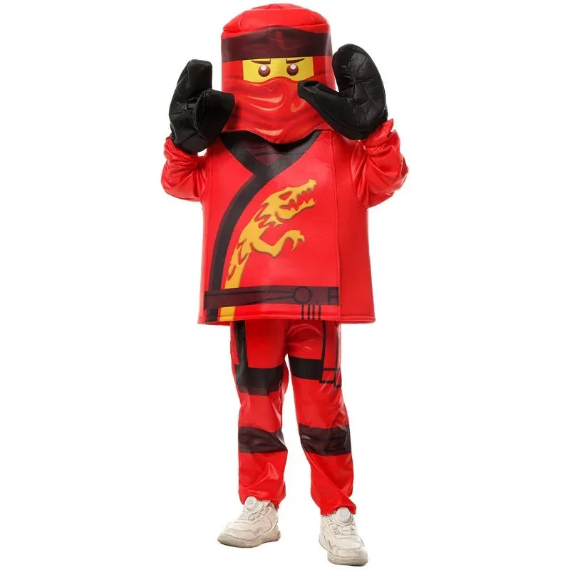Kids' Ninja Kai & Lloyd-Inspired Halloween Costume
