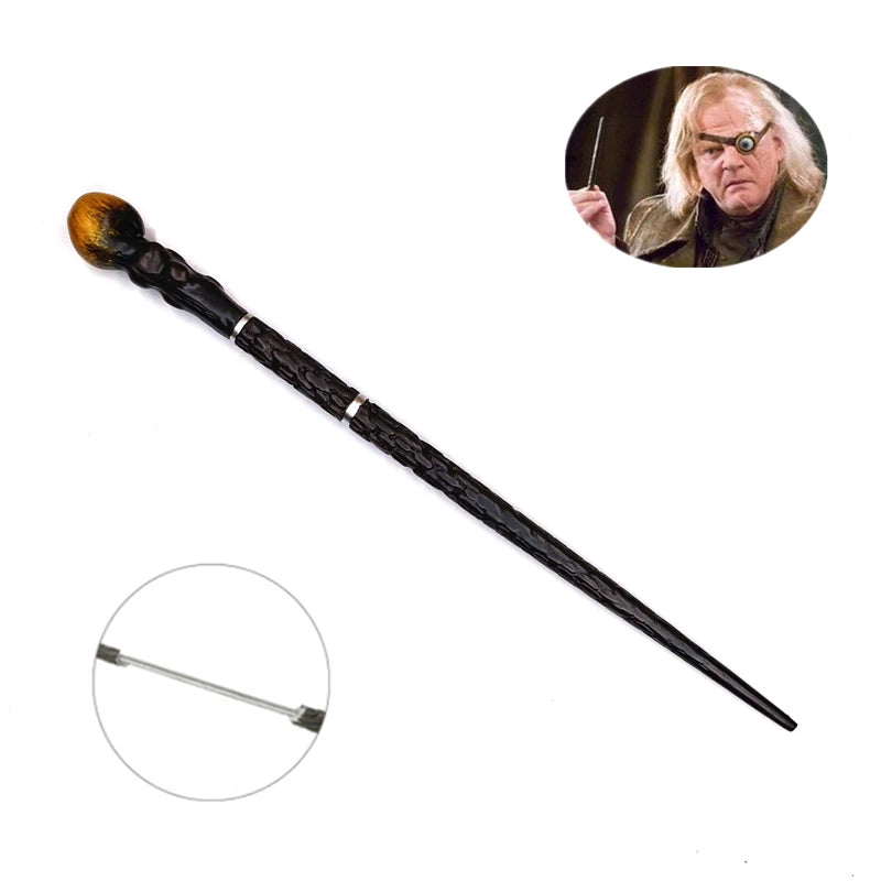 Wizard-Inspired Metal Core Magic Wand Cosplay Prop