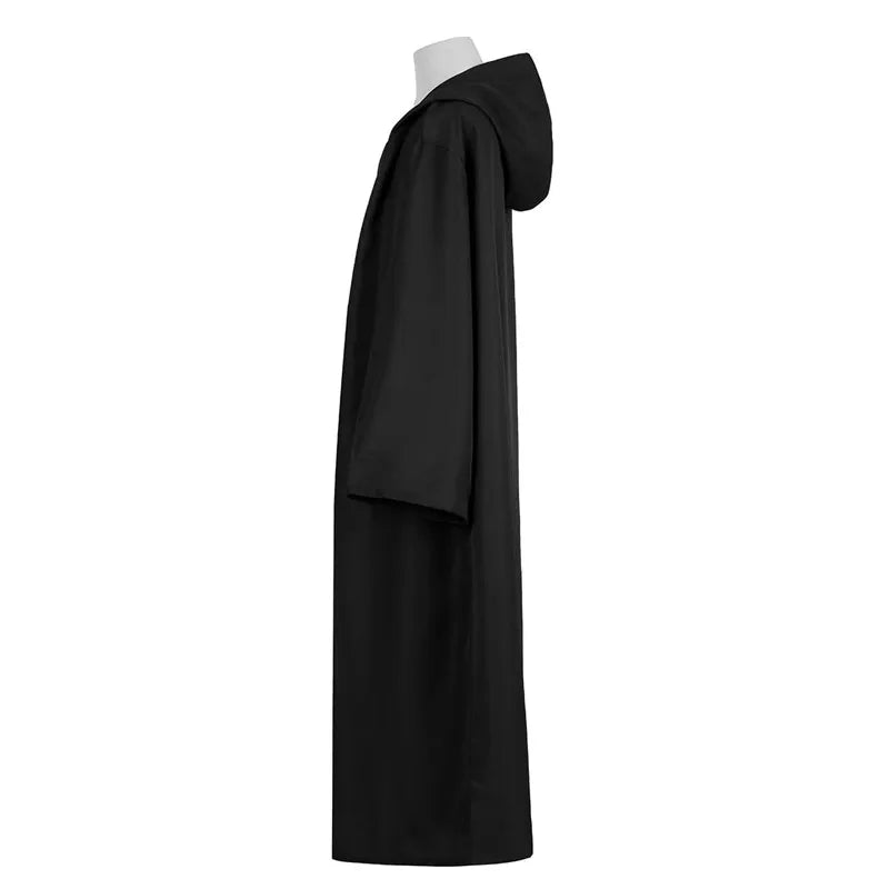 Halloween Cloak Costume Sorcerer Shirt Hooded Black Robe Adult and Ghost of Horror Cloak - 01 / 135