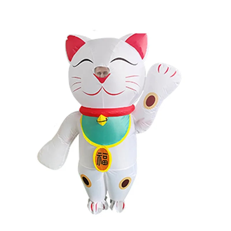 Adult Inflatable Animal Costume Funny Walking Doll Performance Suit for Halloween Party Unique Themed Outfit