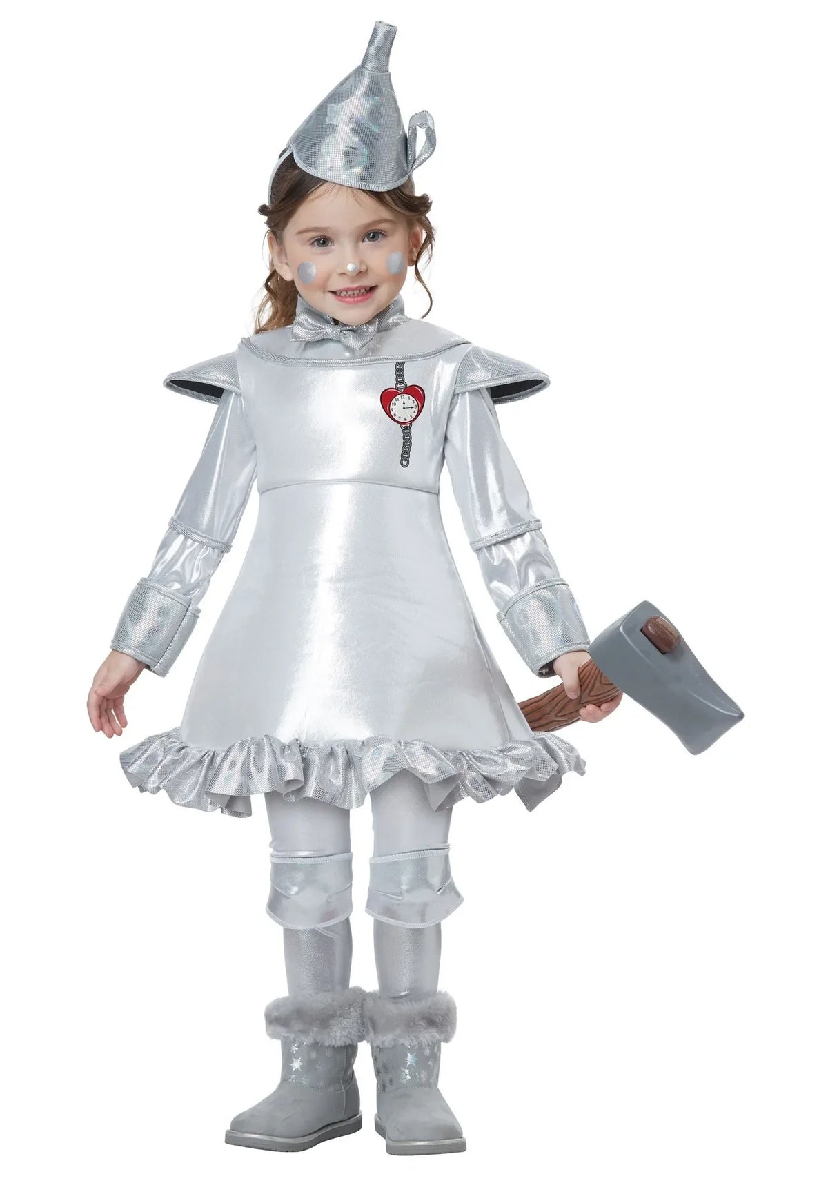 Halloween Cosplay Tin Man Costume Parent-Children Adult Male Iron Man - view 7