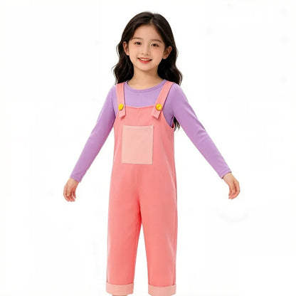 Anime Amazing Digital Circus Jax Cosplay Costume Set With Top Pant Mask For Halloween Party Overalls - product image 3
