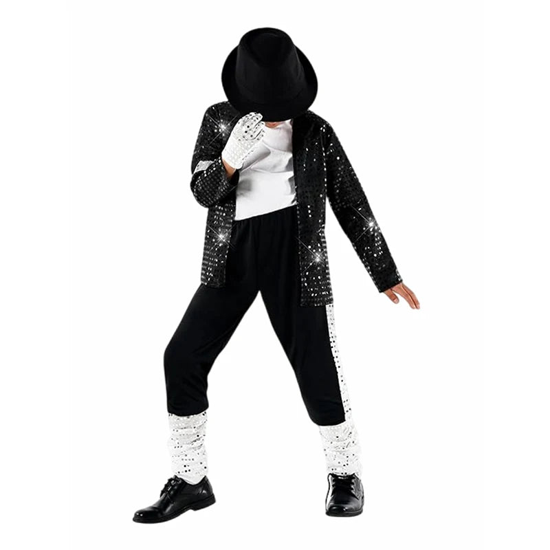 Iconic Pop Star-Inspired Boys' Halloween Costume Set for Kids - product image 2
