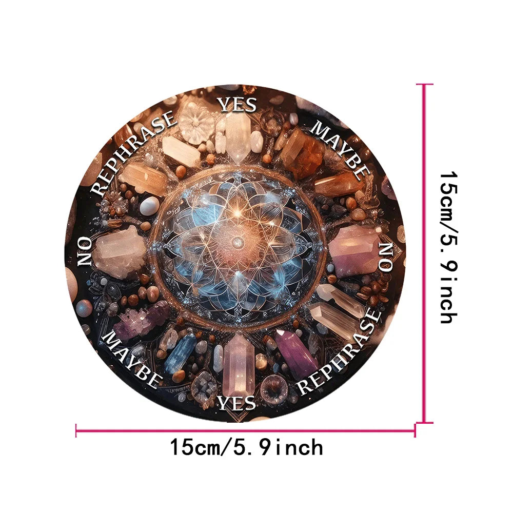 Crystal & Star Astrology Pendulum Divination Mat