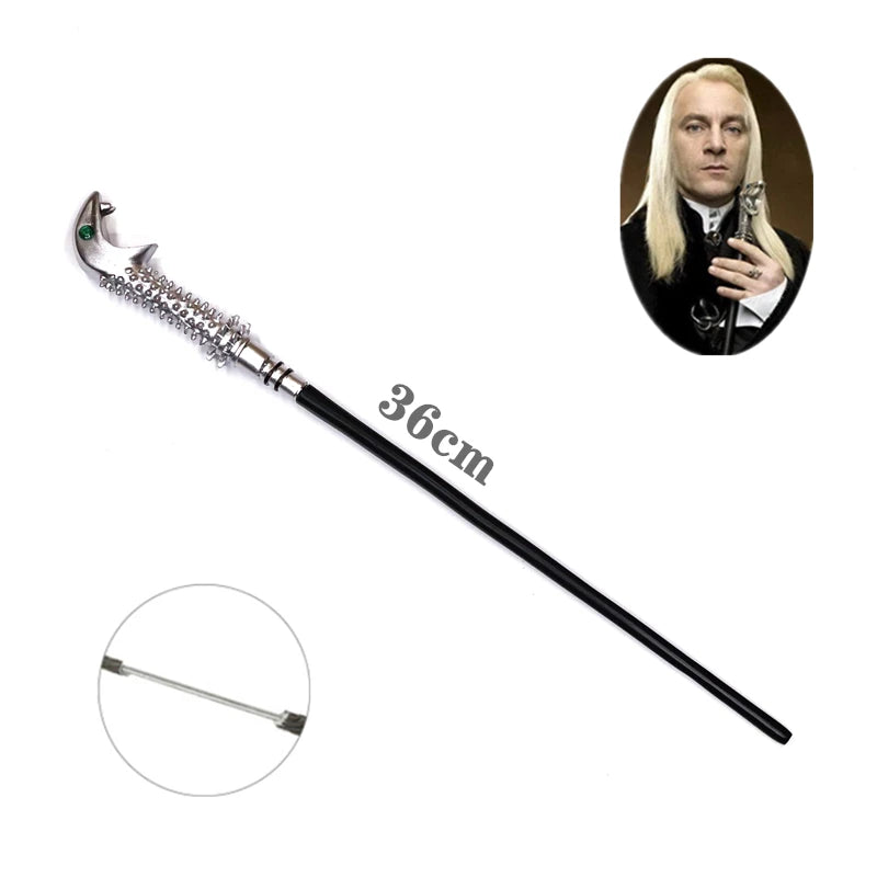Wizard-Inspired Metal Core Magic Wand Cosplay Prop