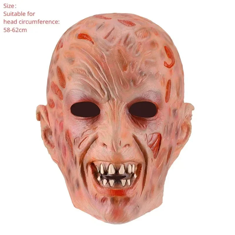 Freddy Krueger-Inspired Adult Horror Costume – Sweater, Hat & Accessories