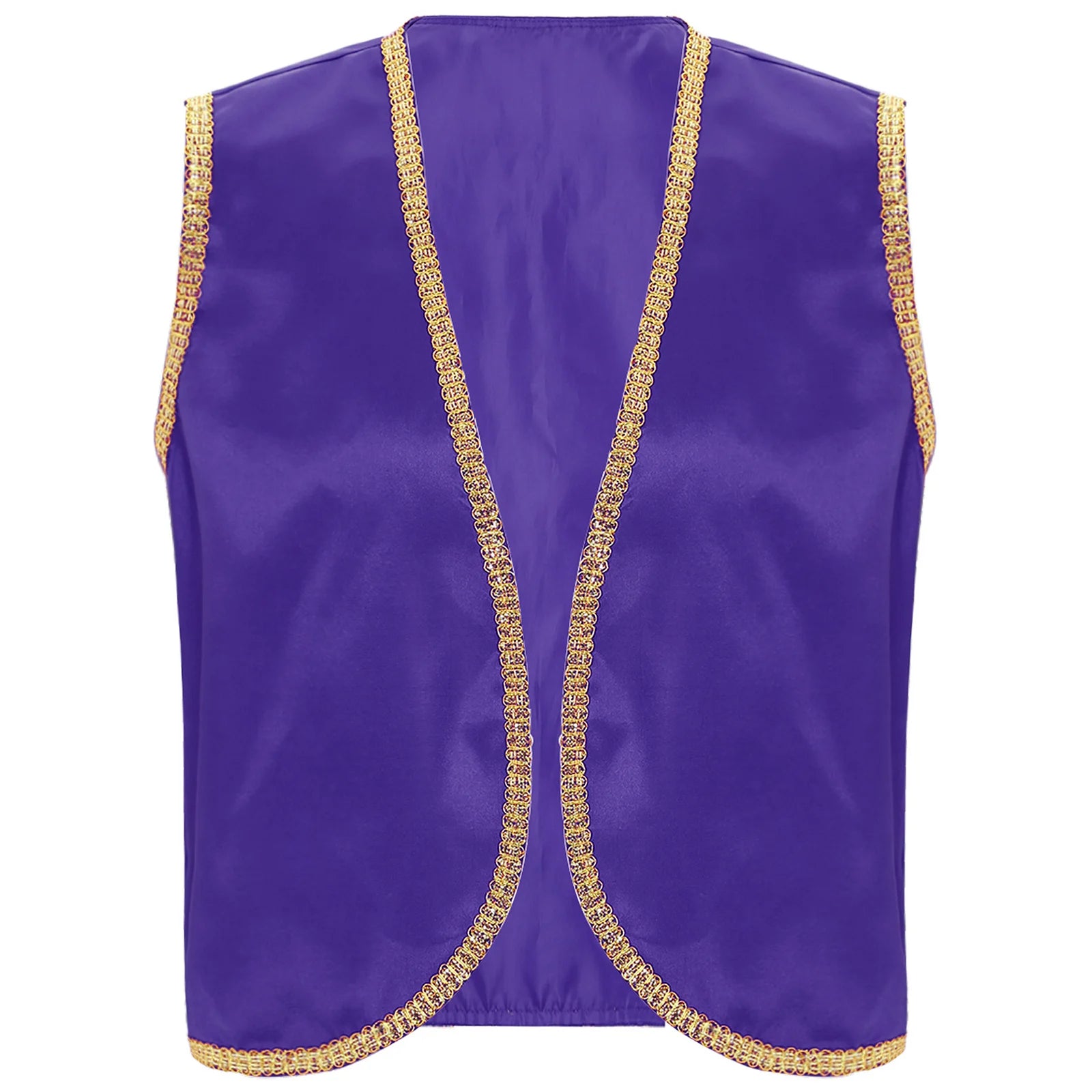 Men's Toad Game Character Open Front Loose Vest Waistcoat Costume - alternate view 15