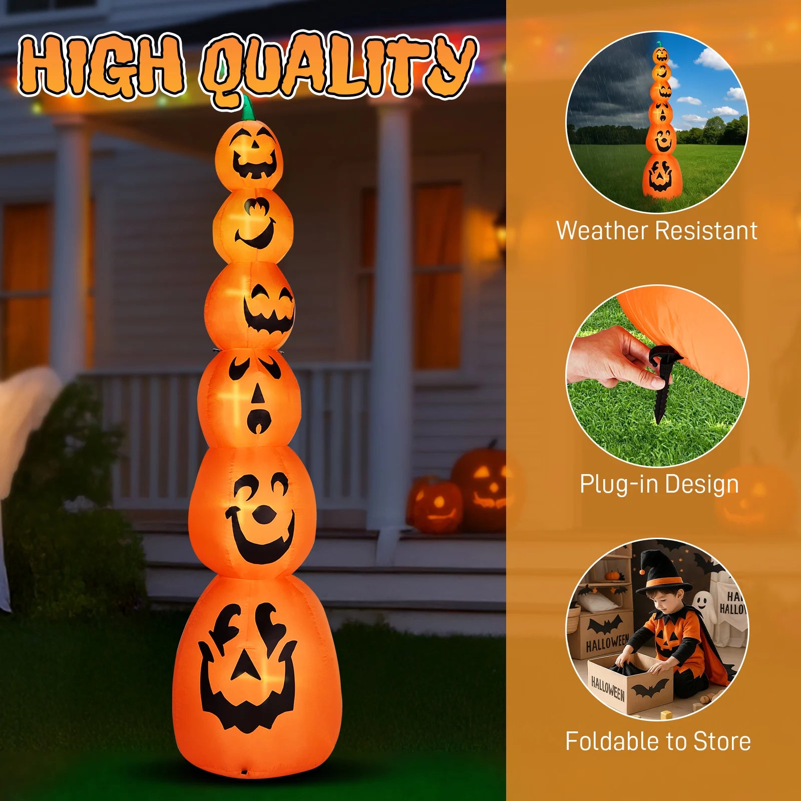 9 Ft Halloween Inflatable - product image 4