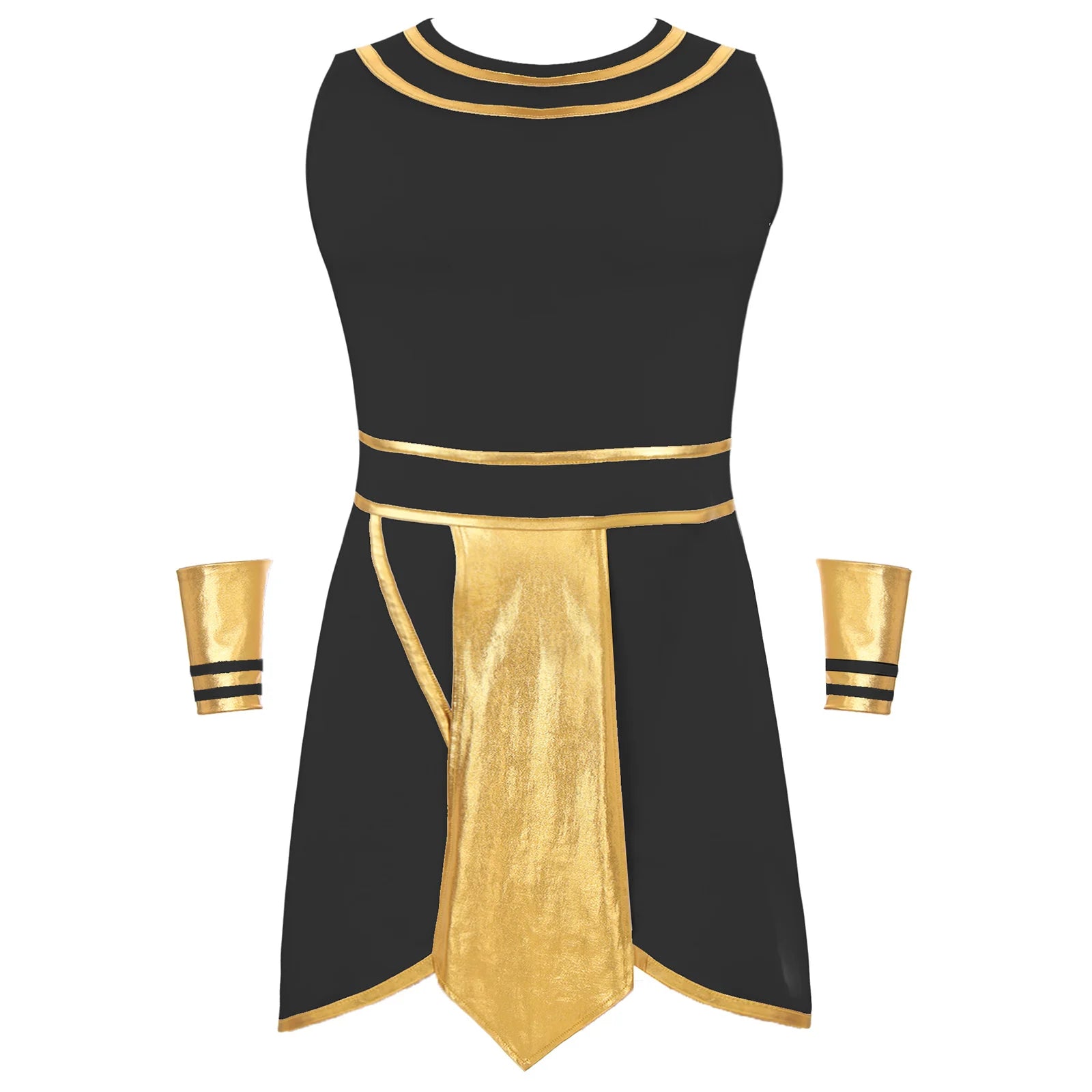 Men's Egyptian Pharaoh Ancient Egypt God Robe Greek Costume - alternate view 3