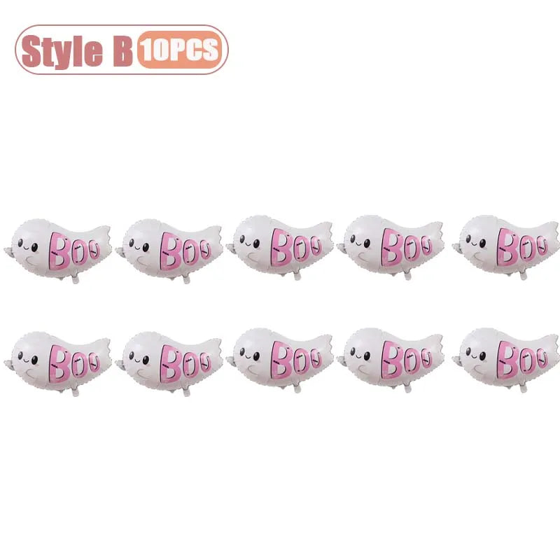 1-10PCS Halloween Ghost Pumpkin Balloon Arch Set for Bar Mall Party Spooky Holiday Decoration for Christmas - product image 17