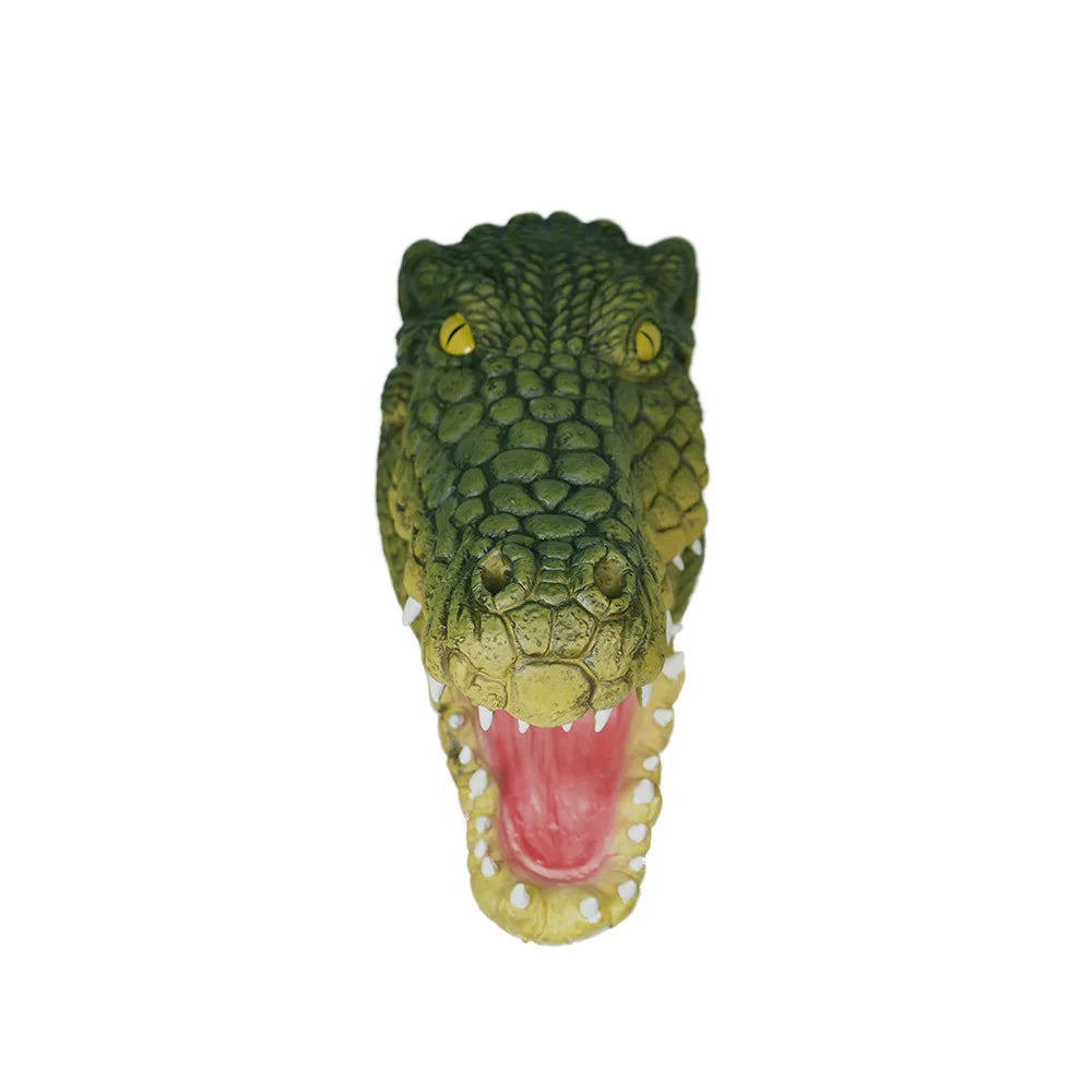 New Funny Latex Headgear Yankee Crocodile Animal Mask Stage Props PerformanceHalloween