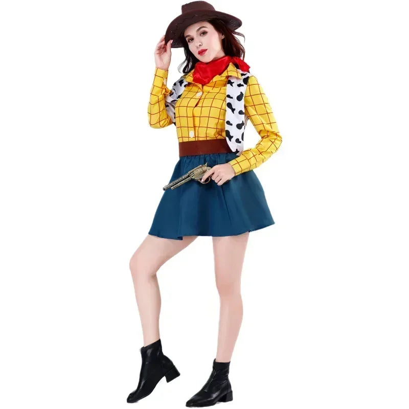 Costume Story Woody Costume Sets Cowboy Unisex Sheriff's Halloween Dress Up Toy - View 5