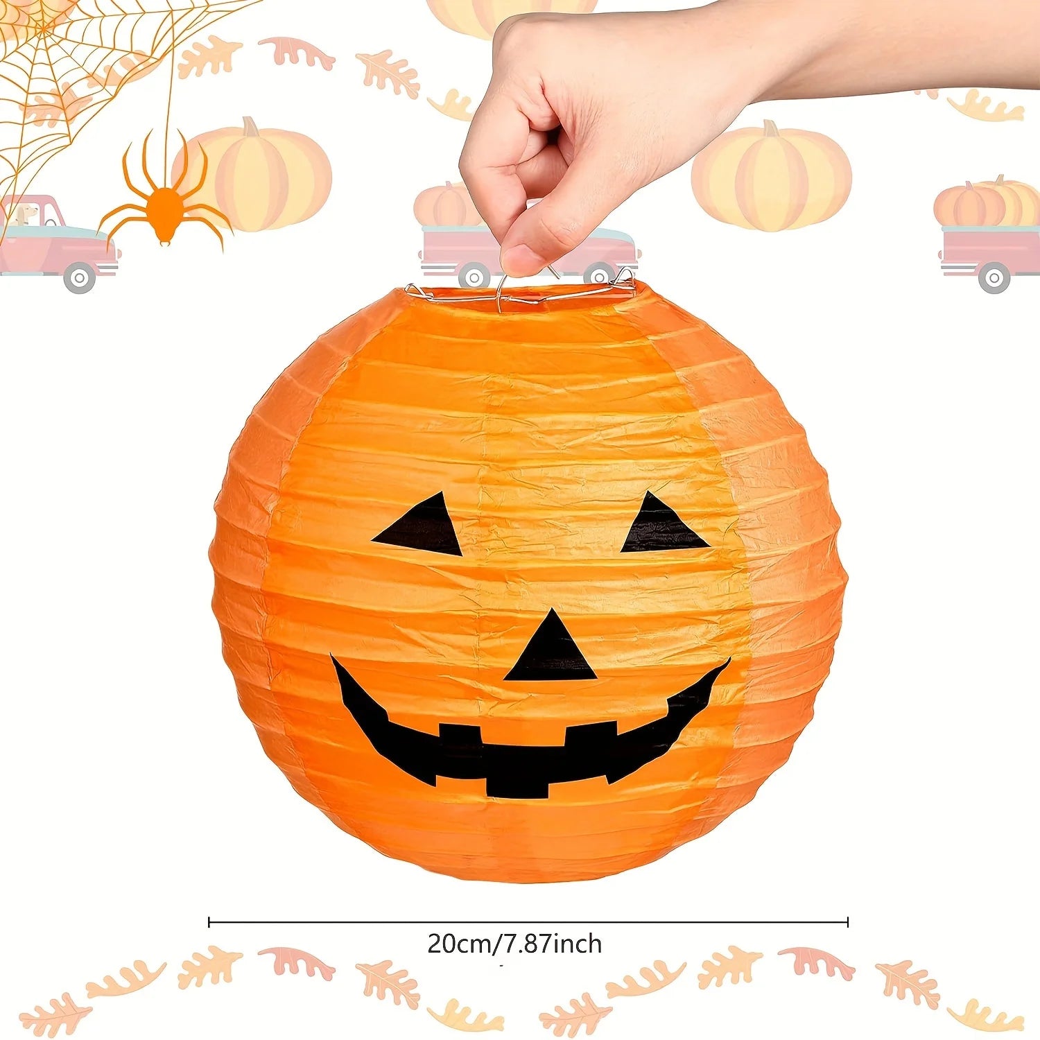 2pcs Halloween Pumpkin Lanterns for Halloween Decoration Jack - O' - Lanterns - product image 3