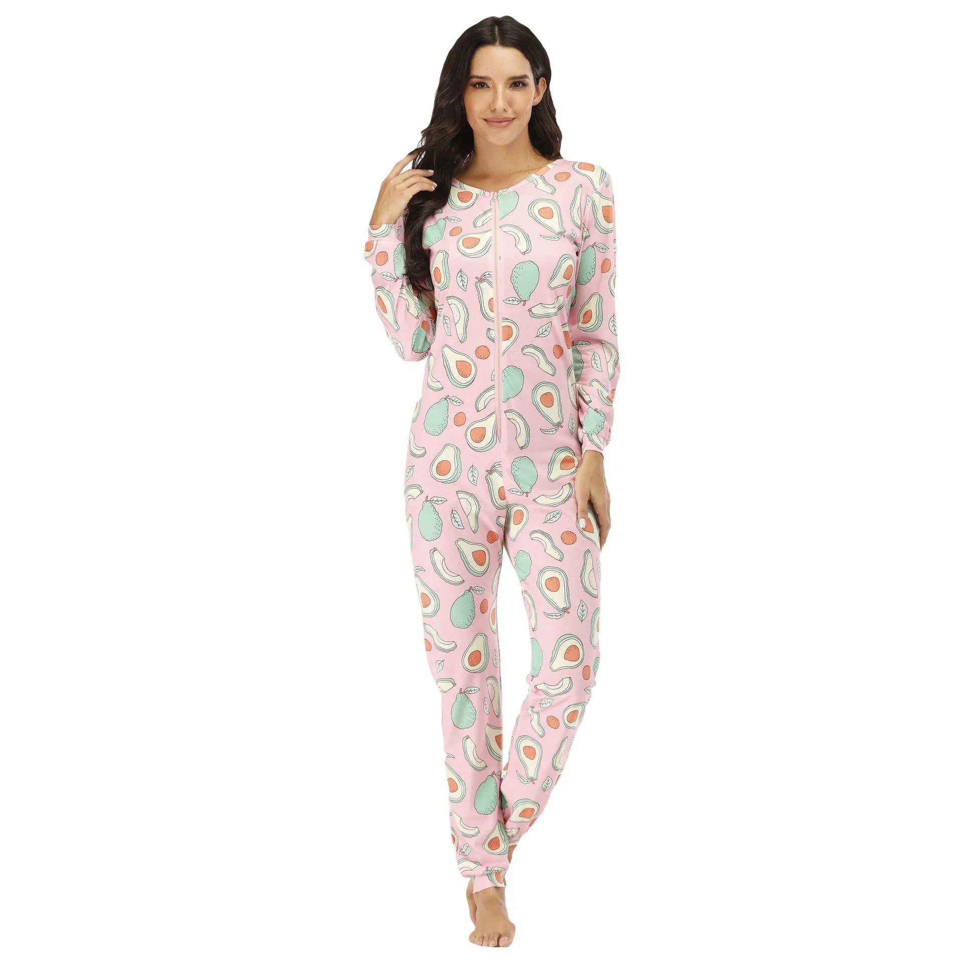 Print Adult Cute Cartoons Onesies Costume For Women Warm Soft Animal Onepieces Pajamas Home Wear Girl Clothes - product image 12