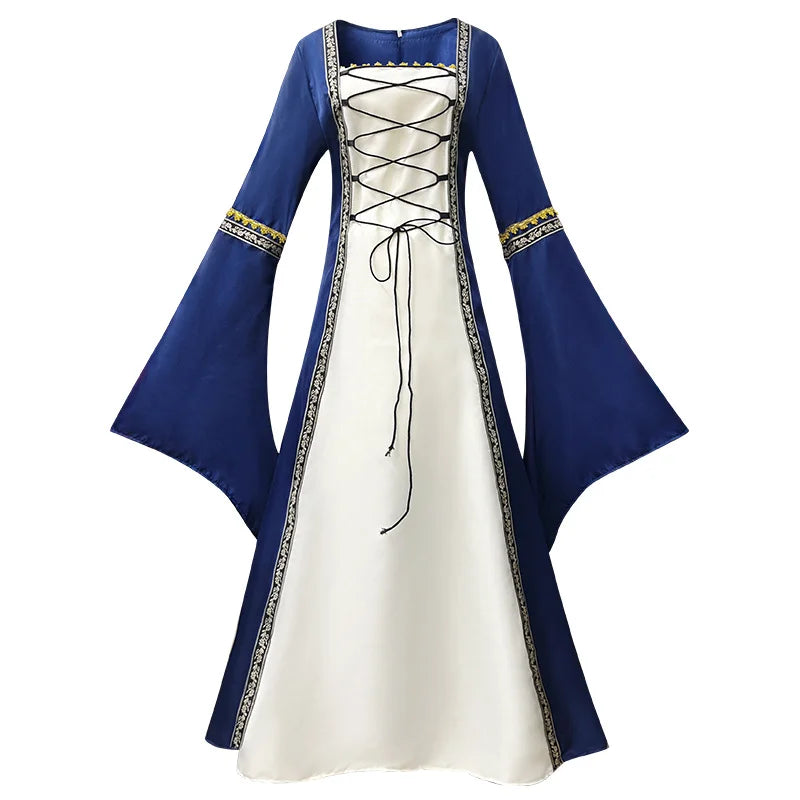 Women's Medieval Lace Full-Skirt Costume - alternate view 10