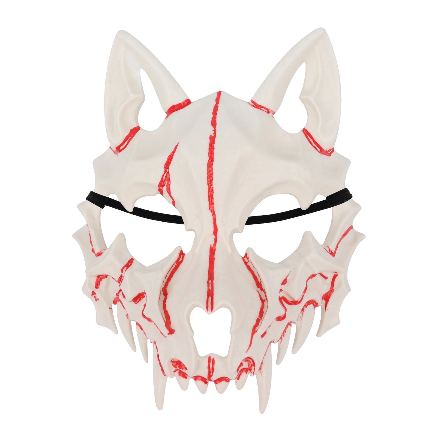 Scary Animal Half Face Mask Costume Accessory for Halloween - View 9