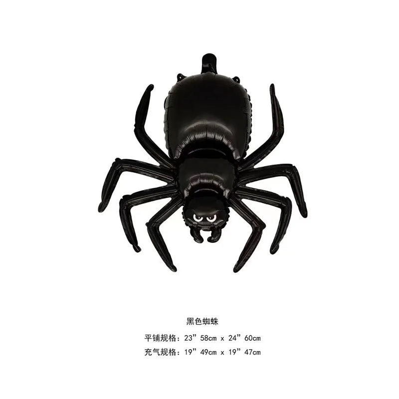 New Halloween Terror Spider Balloon Ghost Festival Party Shopping Mall Event Decoration Home Yard Halloween - product image 3