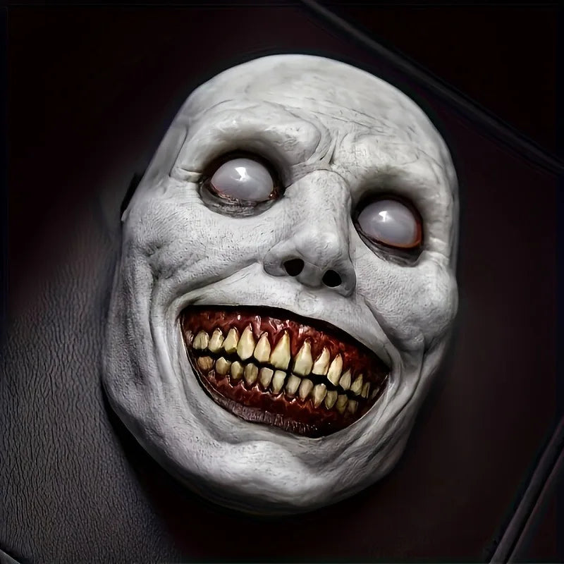Zombie Mask - Scary Clown & Demon Dual Face Design Lightweight Breathable for Costume - green