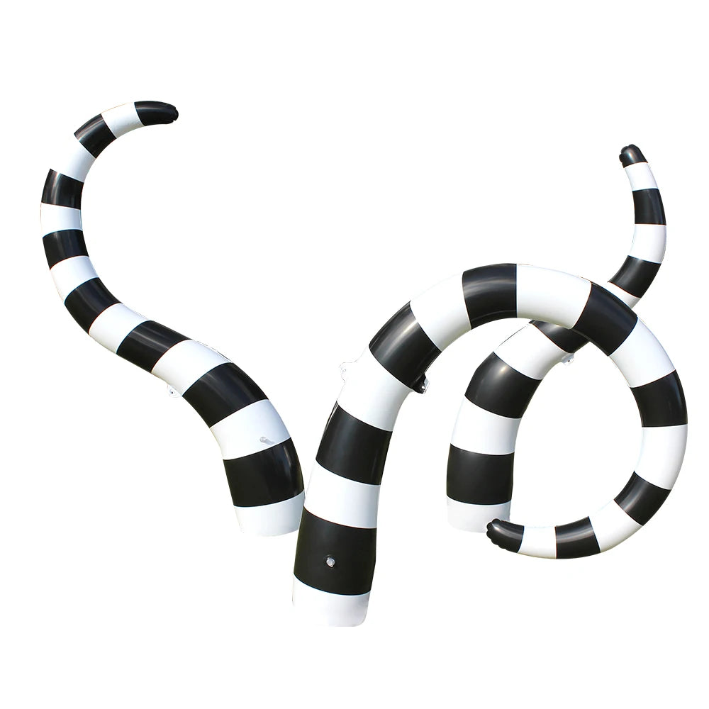 Sandworm Inflatable Halloween Decoration - Black - product image 6