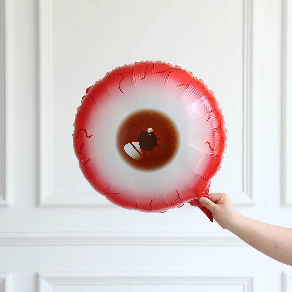 117pcs Halloween Balloon Garland Arch Kit Red Black White Latex Balloon - product image 5