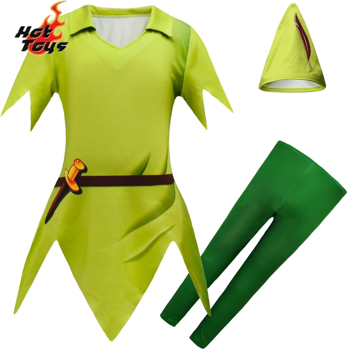 Peter Pan-Inspired Elf Prince Costume for Kids | Fairy-Tale Outfit