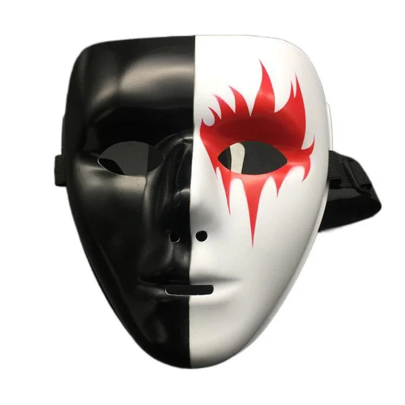 Hand-Painted Full-Face Halloween Masquerade Mask