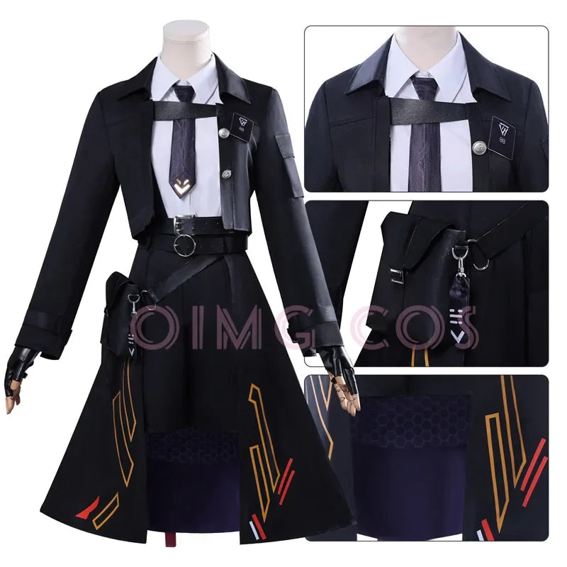 Love and Deepspace Deep Space Hunter Costume Adult Uniform Anime Halloween Costumes Men - Costume / M