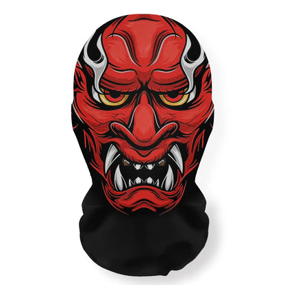 Halloween Skeleton Mask Elastic Mesh Hood Scary Costume Prop Breathable Face Cover Hood - View 23