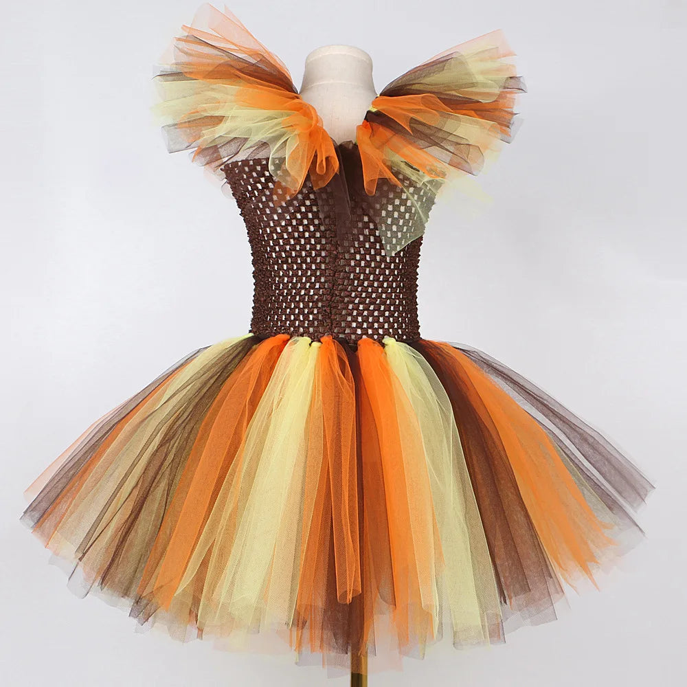 Girls Lion Tutu Halloween Costume