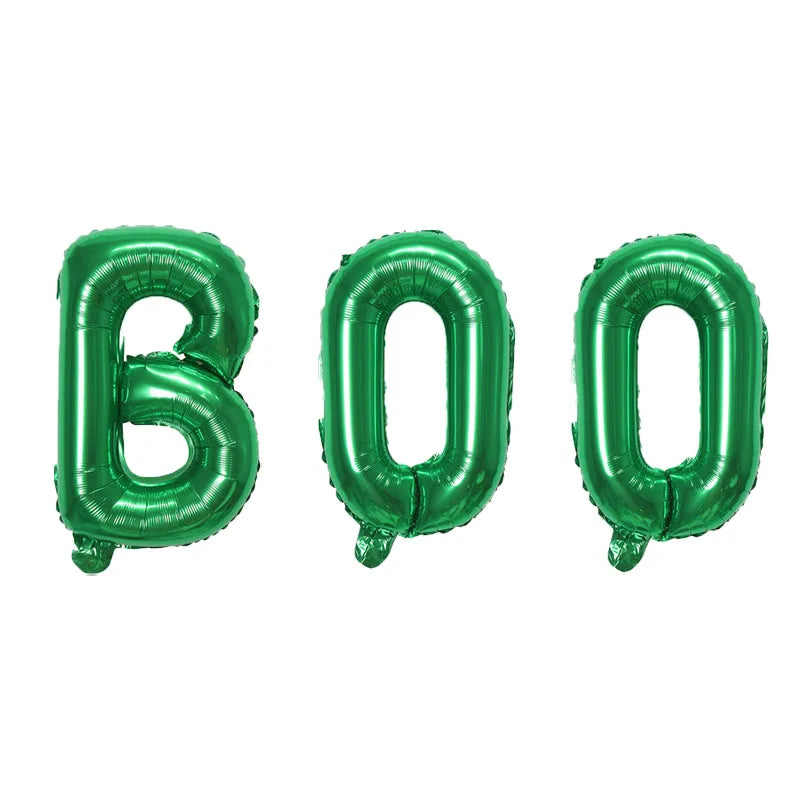 Ghost Balloons 16inch Black Purple Boo Halloween Decoration - product image 4