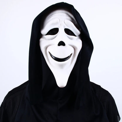 Quality Halloween Movie Scream Horror Face Mask Realistic Creepy Ghost Masks Stick Tongue Out Funny Scary - product image 8