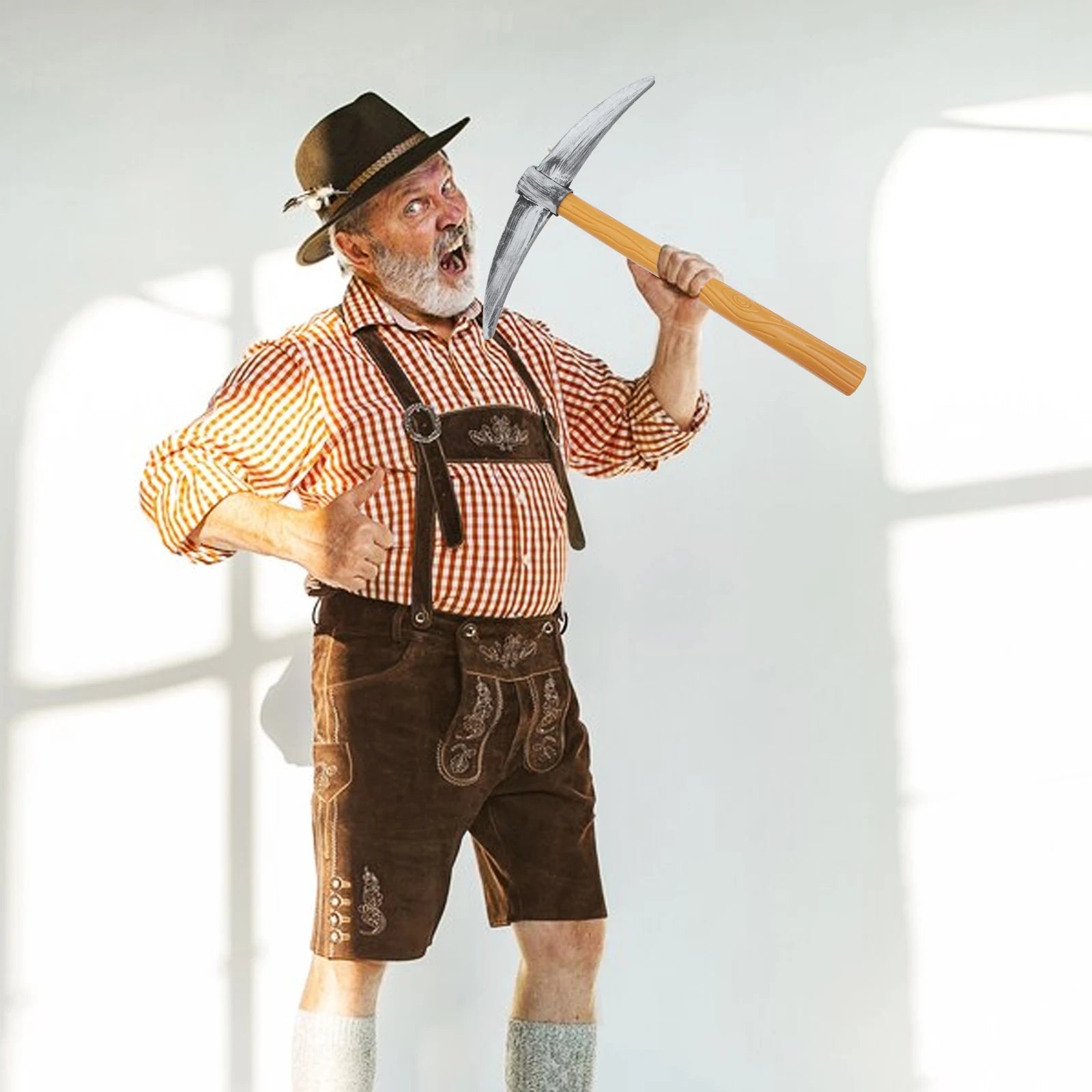 Dwarf Pickaxe & Shovel Halloween Costume Props
