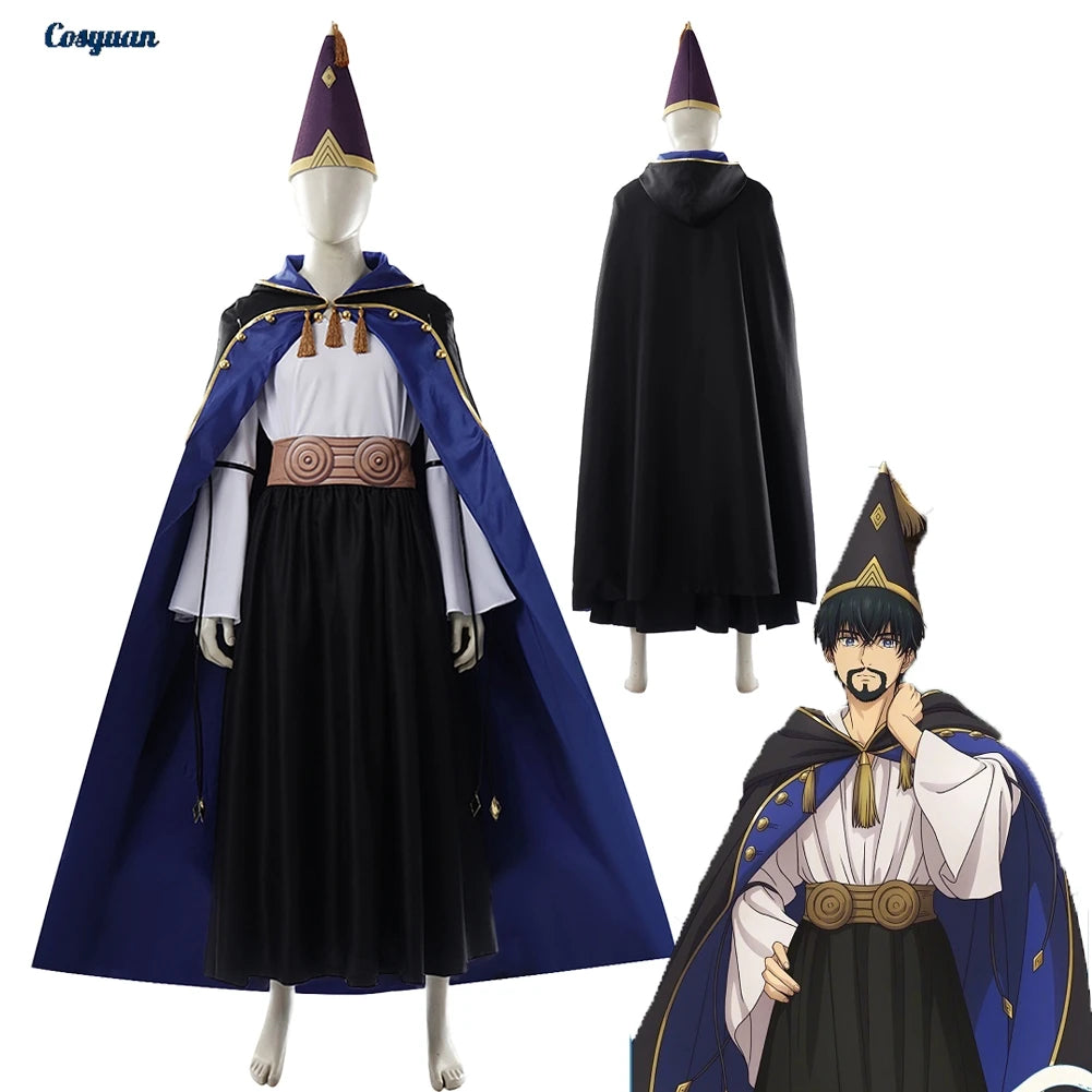 Anime Atelier of Witch Hat Tongari Boushi Costume Olruggio Cloth Disguise Cosplay - Cloth Data / S