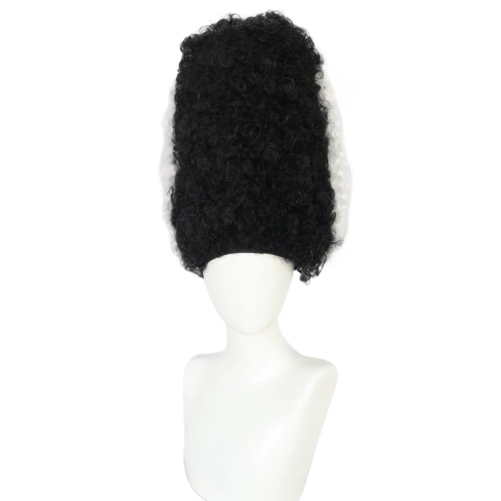 Black & White Monster Bride Wig – Women's Halloween Costume Accessory