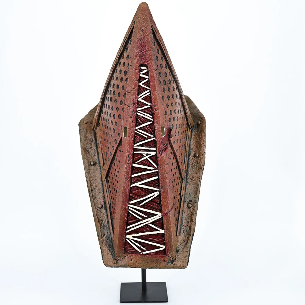 Return to Silent Hill Red Pyramid Mask Latex Helmet Halloween Party Masquerade Costume PropCosplay