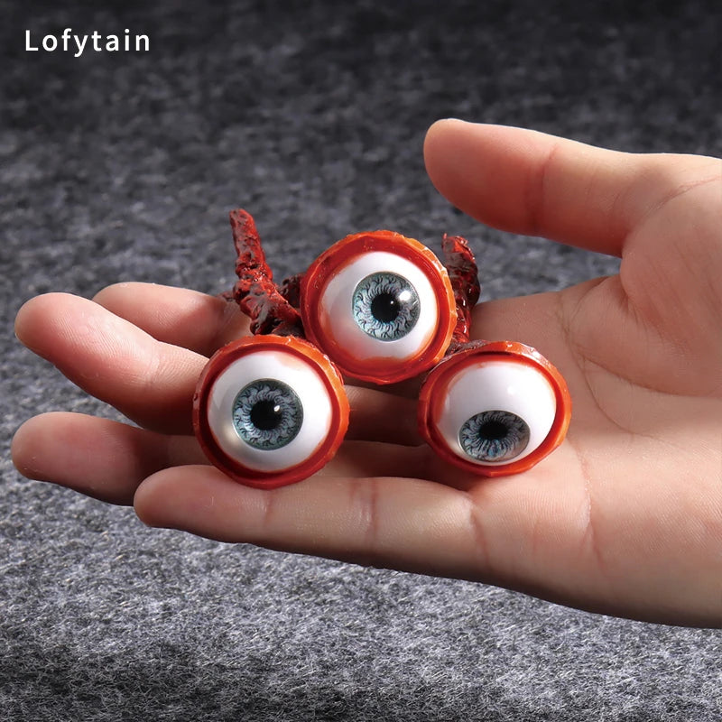 Ripped Out Eyeball Horror Prop Realistic Life Halloween Costume - product image 4