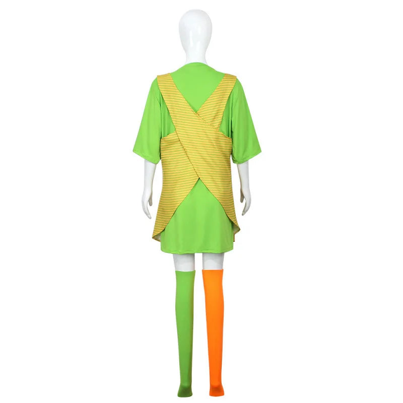 Anime Cosplay Full Set Include Leather Stockings Jacket Apron Pantyhose Camouflage Halloween Party Uniform Carnival Costume Wig