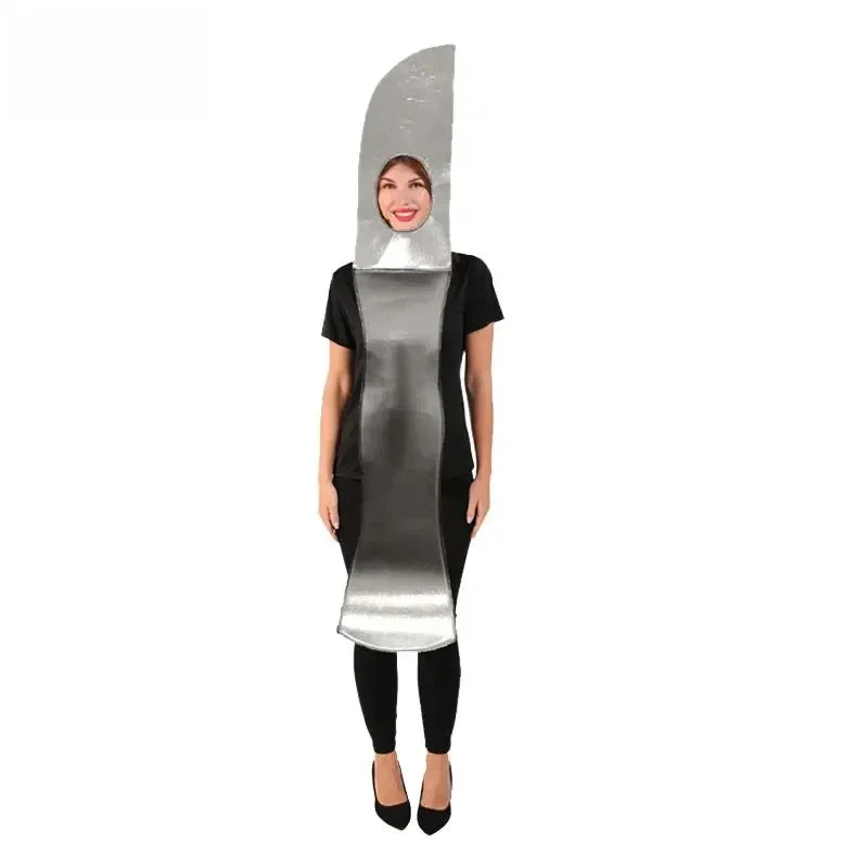 Halloween Spoon Fork Knife Costume Set for Adult Carnival Disguise Suit Food Party Adult Funny Jumpsuit Festival Costumes