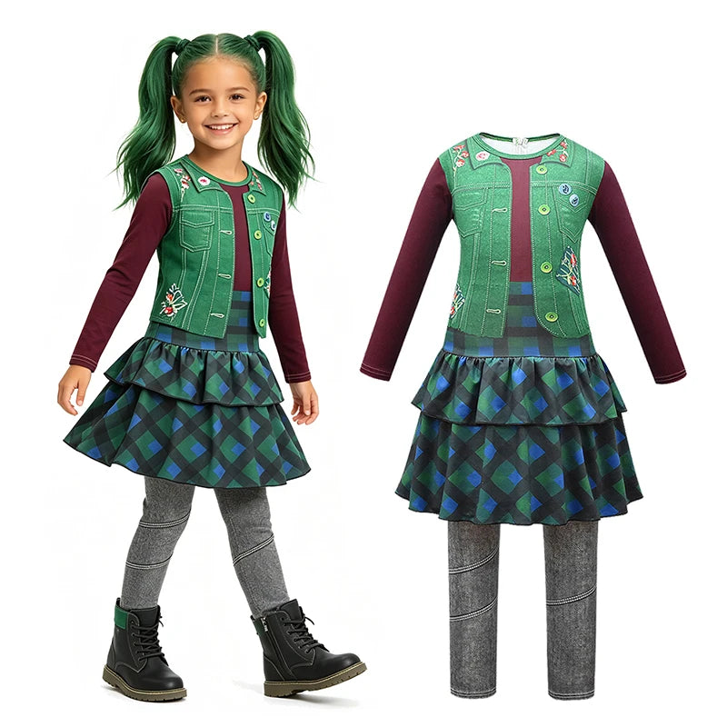 Girls' Zombies-Inspired Halloween Costumes – Willa & Cheerleader Designs
