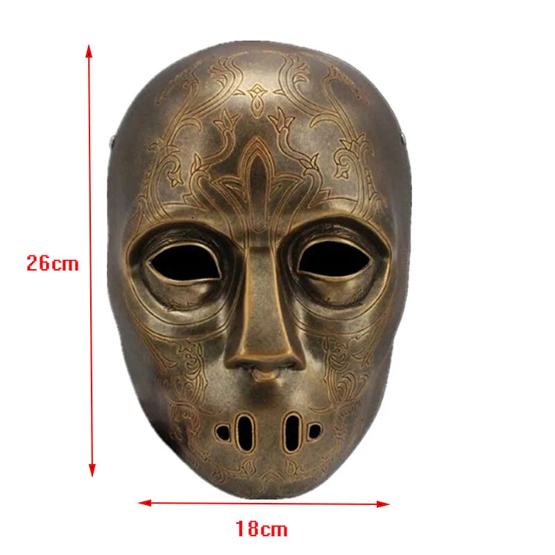 Halloween Death Eater Resin Mask Malfoy Costume Masks Costume Halloween Home Decoration - style 9 / China Mainland